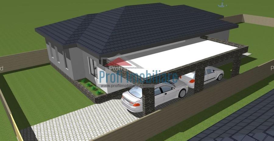 Teren 540mp Zimand Cuz, Proiect casa Parter 10 min. de zona Podgoria- Arad - 11