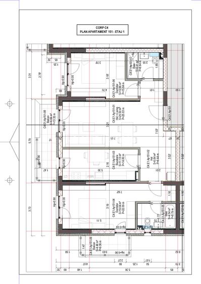3 camere / etaj 1/ 95mp utili /Valletta Towers / Craiova - 2