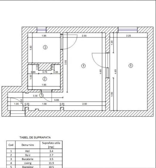 Apartament 2 camere, zona Sagului , etaj 2, direct proprietar - 5