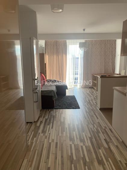 Garsoniera Berceni-Giurgiului, complet mobilata,centrala proprie - 3