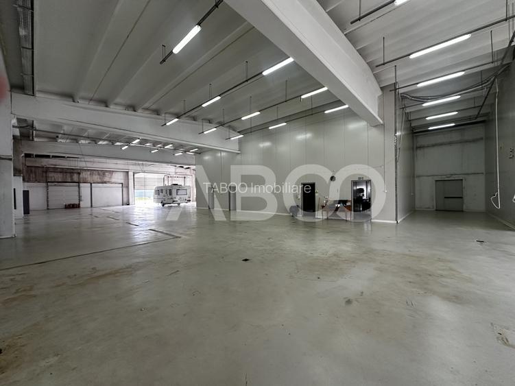 Hala industriala de inchiriat in Selimbar acces tir curte privata - 4