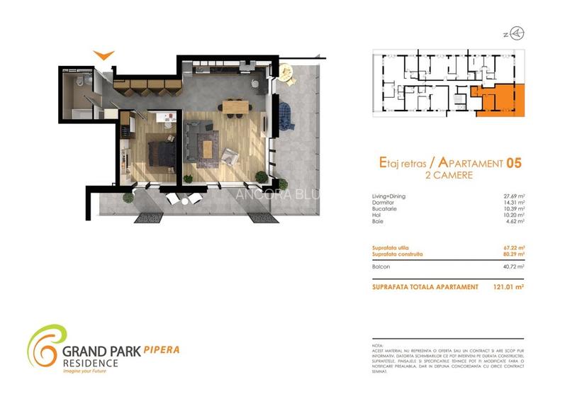 Apartament lux, Erou Iancu Nicolae, pozitionare unica, vedere padurea Baneasa - 1