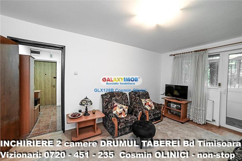 2 camere Drumul Taberei - Bd Timisoara 52 - 10 min metrou - 11