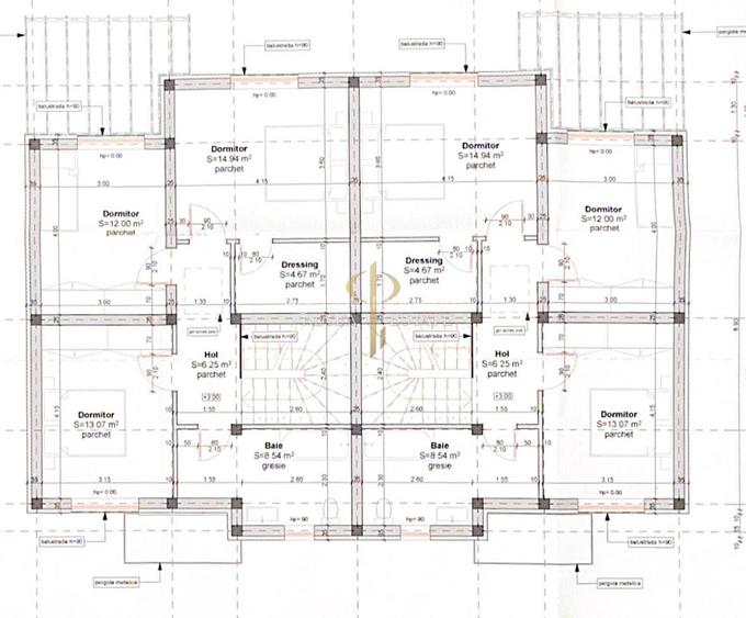 Duplex 5 camere + dressing| 122 mp utili - 200 mp teren| Giroc - 5