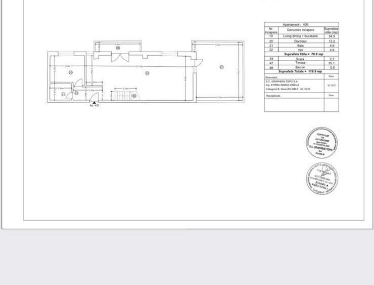 Penthouse lux, 2 niveluri, 4 camere, Terasa, 157 mp, zona Pipera - 12
