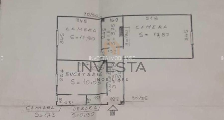 Apartament cu 2 camere in zona strazii Tulcea ! - 1