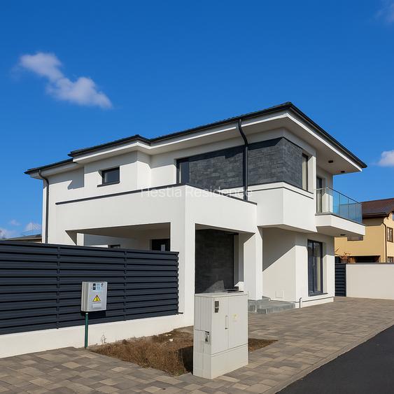 Casă SHOWROOM - vilă individuală mediteraneană Corbeanca - 2