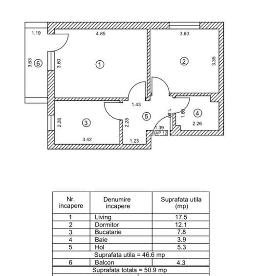 Apartament modern cu 2 camere în cartierul Independenței – Bragadiru, Ilfov - 14