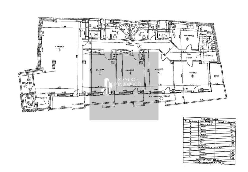 Apartament 220mp utili -bloc2010 +terasa 210mp Unirii -pasaj Marasesti - 5