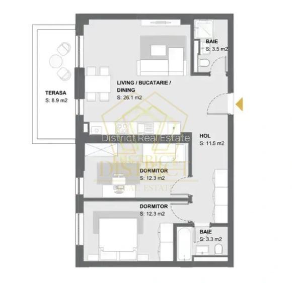 Apartamente noi cu 3 camere | Torontalului - 15