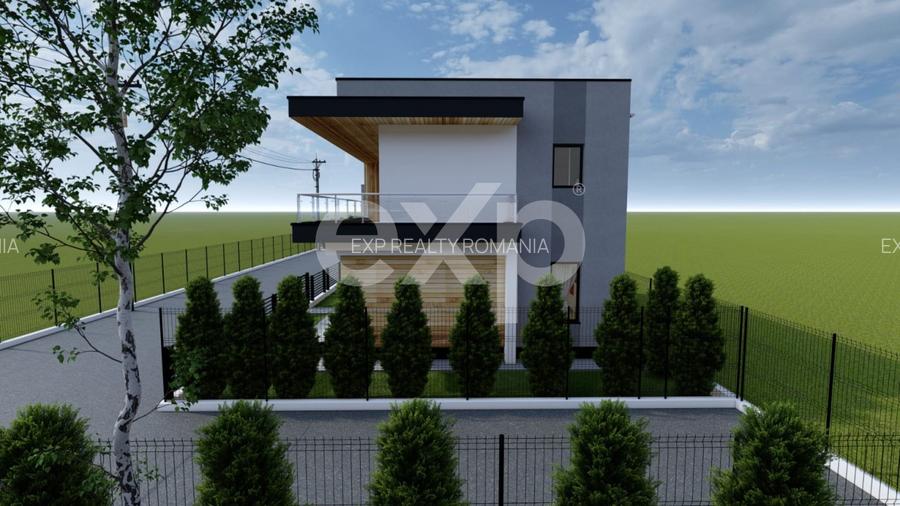 Ansamblu rezidențial nou – 4 vile moderne în Budeasa, lângă Pitești - 11