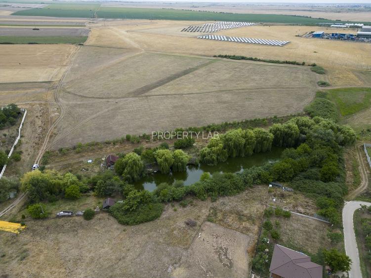 Teren de 7900 mp cu baltă de pescuit în Frumușeni - 8