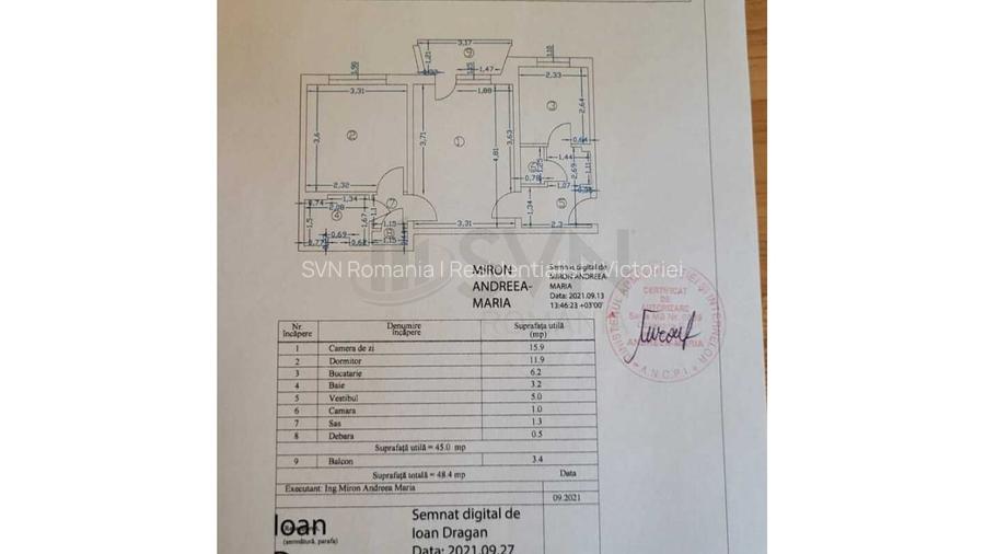 REA1024553 Apartament 2 camere Drumul Taberei - 10