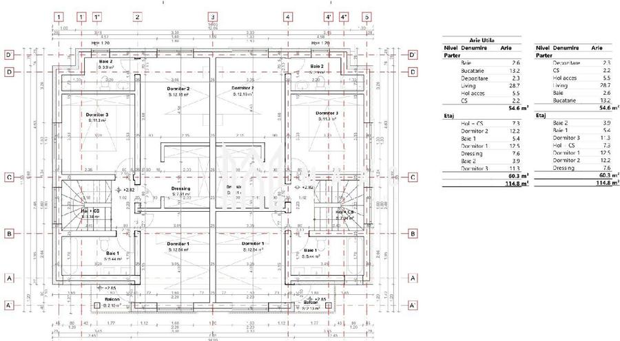 Casă modernă | 3 dormitoare | 140 mp curte | 120 mp utili | Preț avantajos - 5