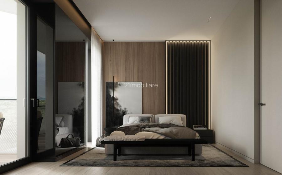 Penthouse 5 camere, lux, 358mp, terasa 84 mp, living spectaculos, langa Stejarii - 10