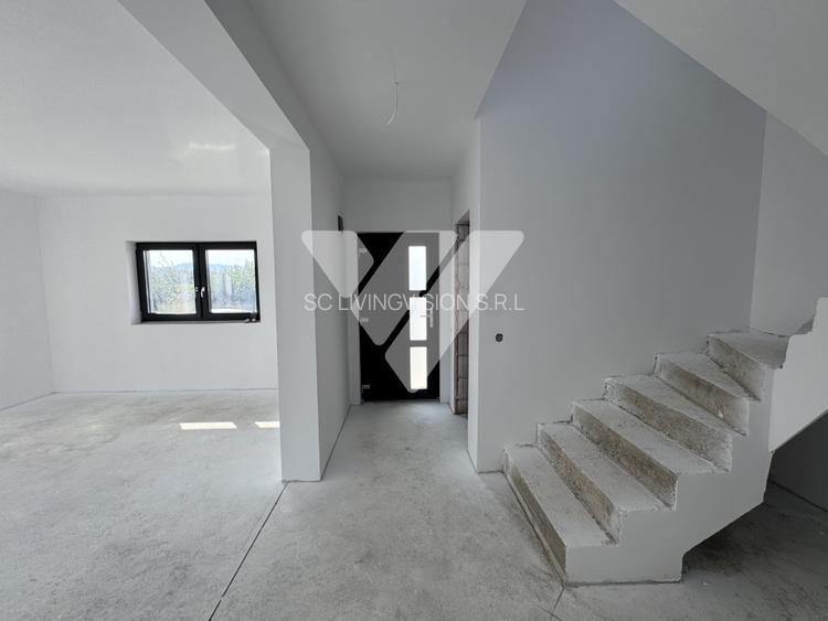 Casa noua inviduala 4 camere 2 bai teren 460 mp Cristian Sibiu - 5