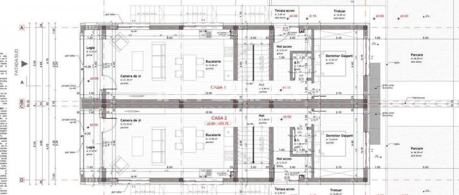 Casa Finisata | 193Mp cu Terasa Panoramica 65Mp | Parcare | Cart. Tineretului
