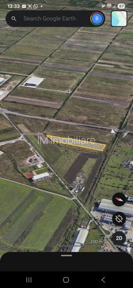 Aeroport - Teren industrial - S 1.5 ha - Utilitati la marginea parcelei - 5