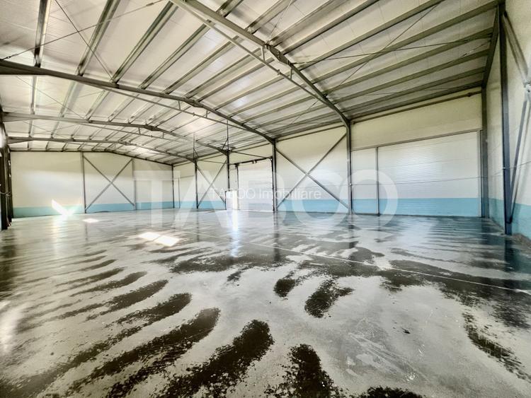 Hala industriala de inchiriat 528 mp utili zona Vest a Sibiului - 3