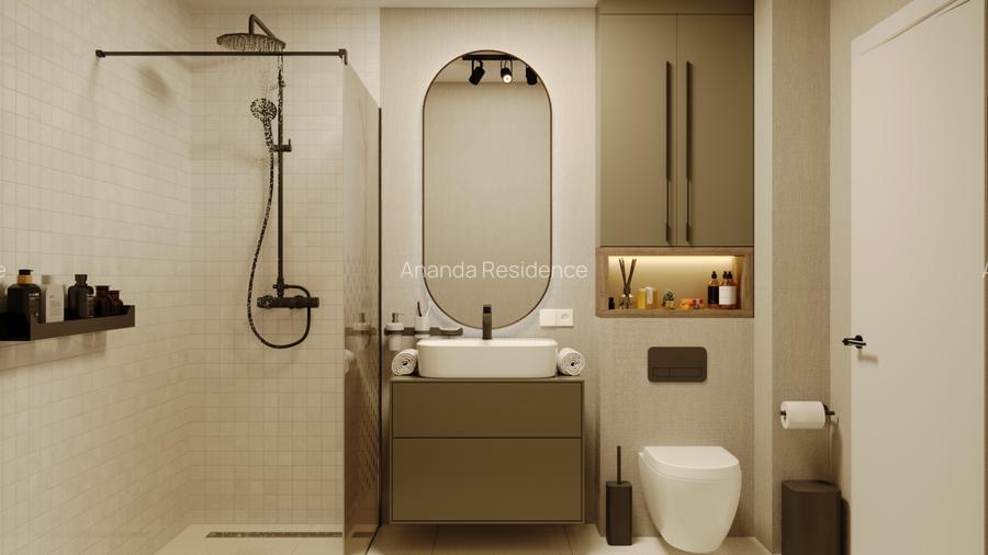 Garsonieră spațioasă | Ideală investiție | ANANDA RESIDENCE| Direct dezvoltator - 9