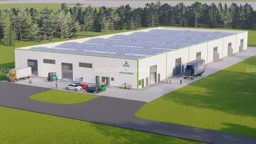 Spații depozitare | hală nouă 600–3600 mp | Parc Industrial Mureș - 2