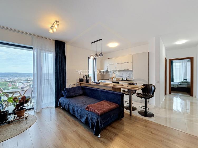 2 camere, 55 mp, terasa, view panoramic, parcare, Andrei Muresanu Sud - 2