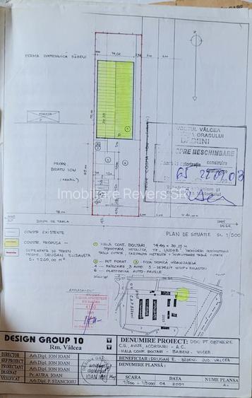 HALA 400 MP - ZIDARIE  IN CONSTRUCTIE-CU TEREN 6100 MP, DUBLU ACCES TIR BABENI - 3