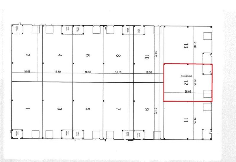 Hala industriala de vanzare , Timisoara exterior NORD - 9