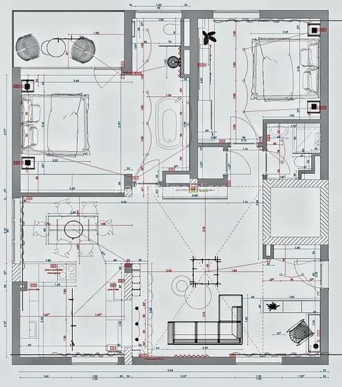 Apartament 3 camere 90 mp LUX garaj subteran, etaj 1 - Buna Ziua - 22