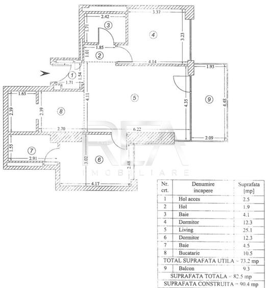 3 camere langa Promenada Mall in One Lake Club  - 10