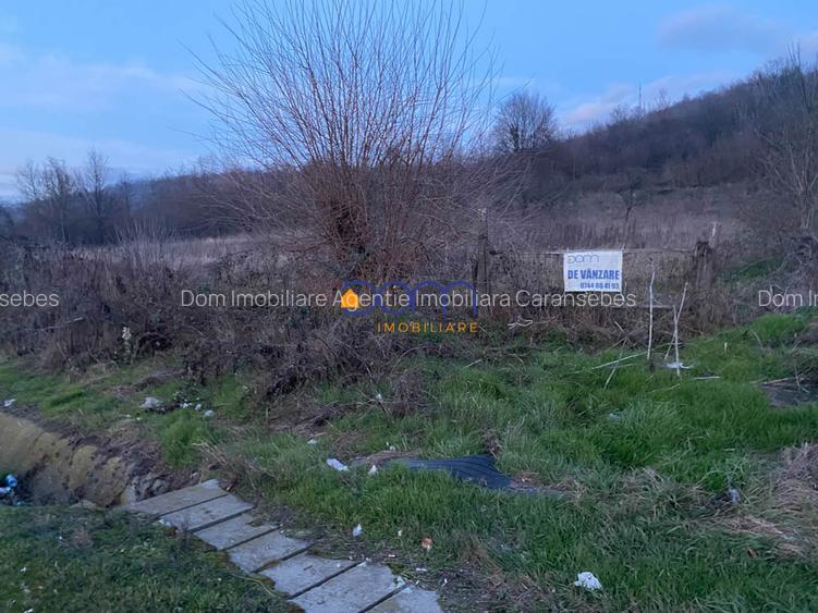 Teren intravilan 4836 mp Mehadia cu Fs la E70 - 2