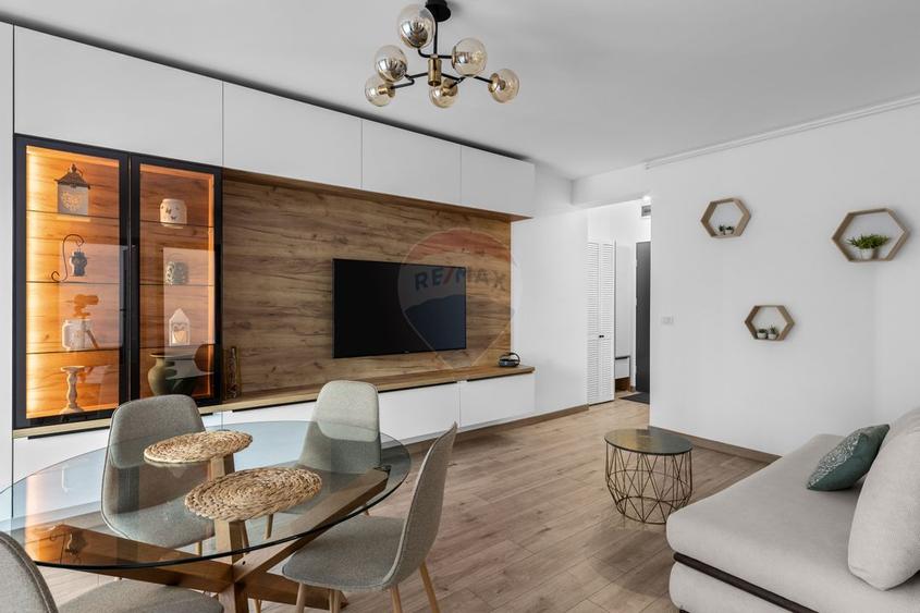 Apartament modern 3 camere cu terasă generoasă de 69 mp – Adora Park