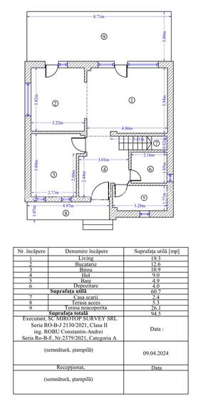 Vilă P+1 modernă, Comuna Berceni – Str. Grădinari - 32