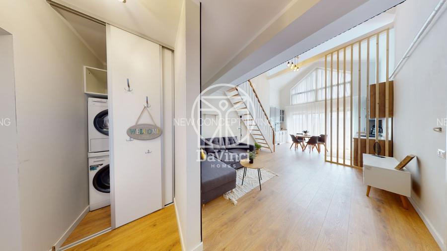 Penthouse 3 camere, 2 bai  - finisat la cheie, aer conditionat - 3