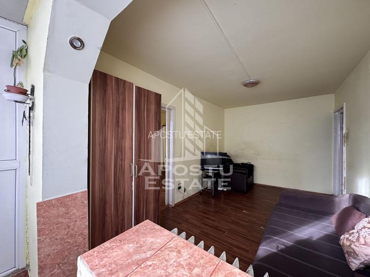 Apartament 2 camere , semidecomandat, 37mp utili, et.4/4, zona Sagului - 2