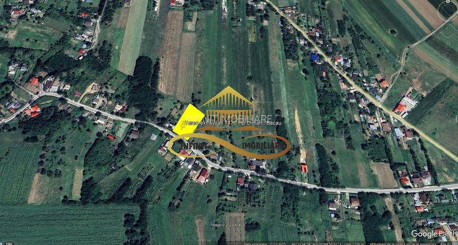 Teren extravilan 1870 mp-de vanzare 14€/mp Sohodol / Bacau - 6