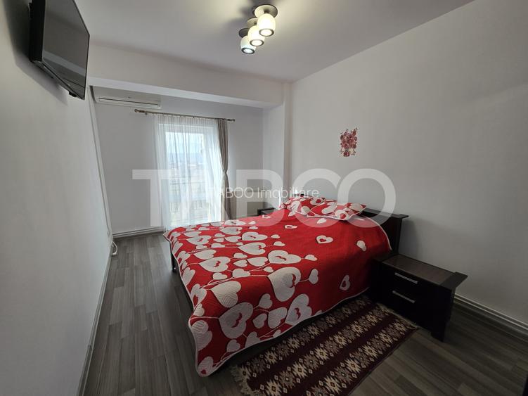 Apartament 2 camere de inchiriat etaj 4 mobilat parcare lift Turnisor - 6