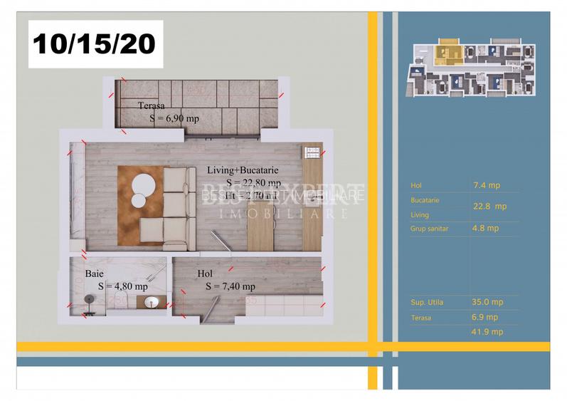 Garsoniera Ideal Investitie -10 min STB  - 2