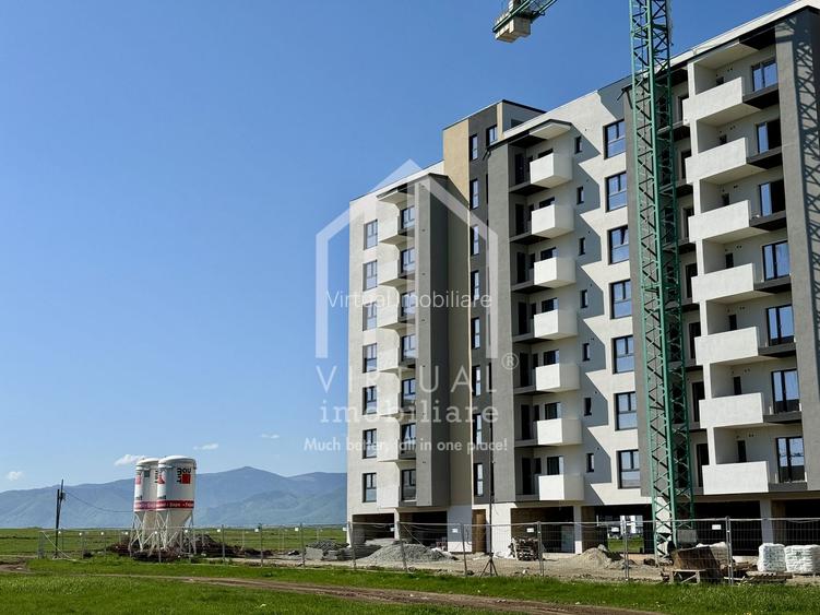 Apartament cu 2 camere - baie cu geam - 49.05 mp utili - 5