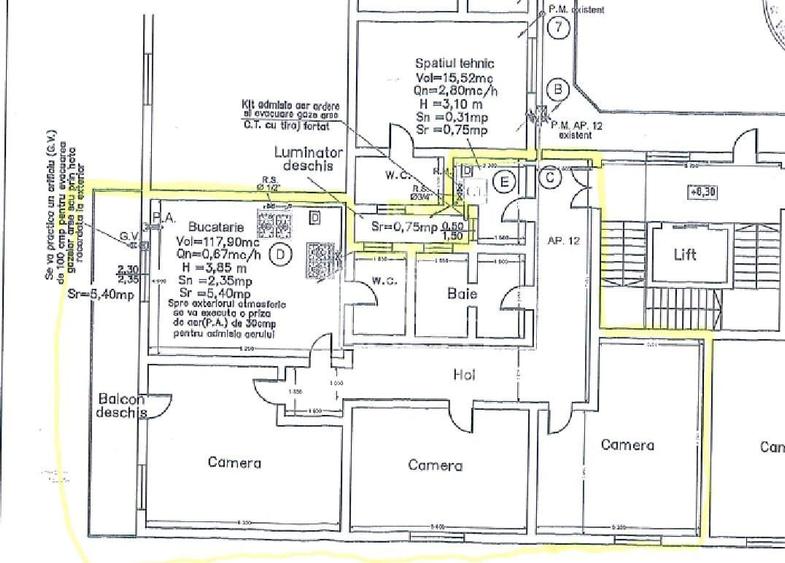 Apartament cu 4 camere, Piata Victoriei, 180 mp - 2
