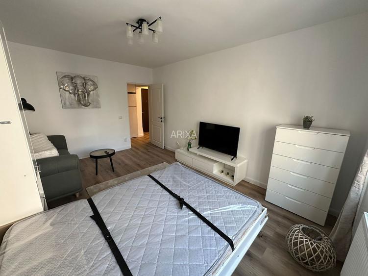 Garsoniera 45mp Metrou Obor Eminescu pat canapea Nou Renovata 2026 - 8