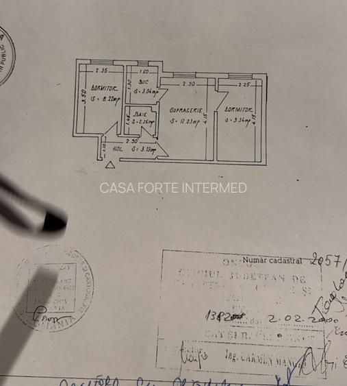 Apartament 3 camere Tomis Nord  Ciresica 69000 euro - 12