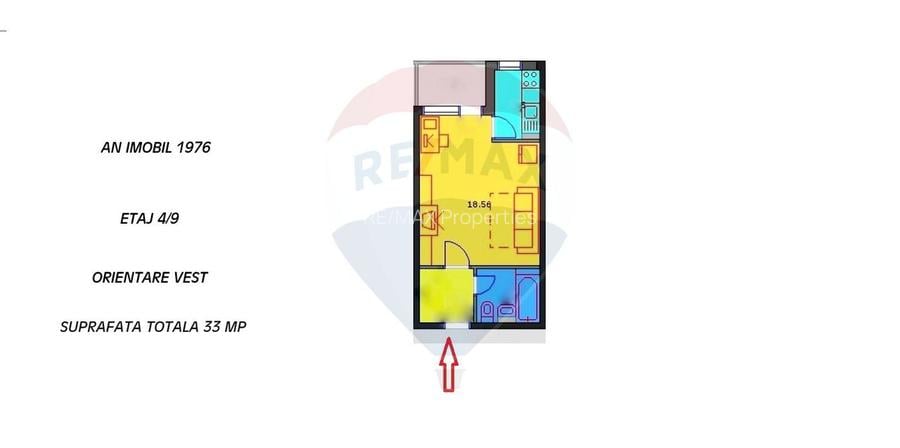 Garsoniera Drumul Taberei Metrou Favorit - 12
