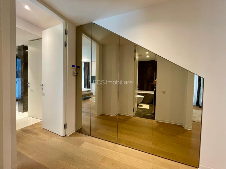 Închiriere DUPLEX premium 127 mp + 121 mp curte | 2 parcări | Primăverii - 18