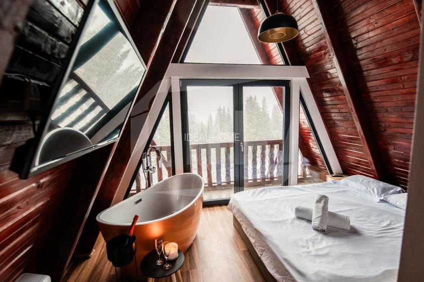 Cabana A-frame 5 camere la Belis / Business functional si profitabil - 9