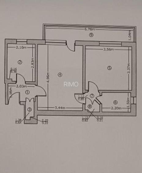 Apartament cu doua camere, Brancoveanu, 85.000€ - 11
