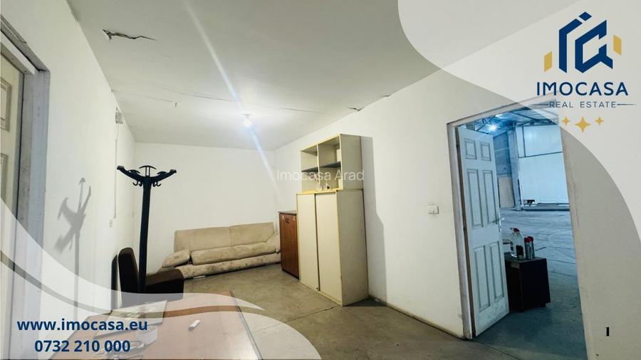 Hală de închiriat 600 mp uta Arad acces TIR fără limite de tona - 8