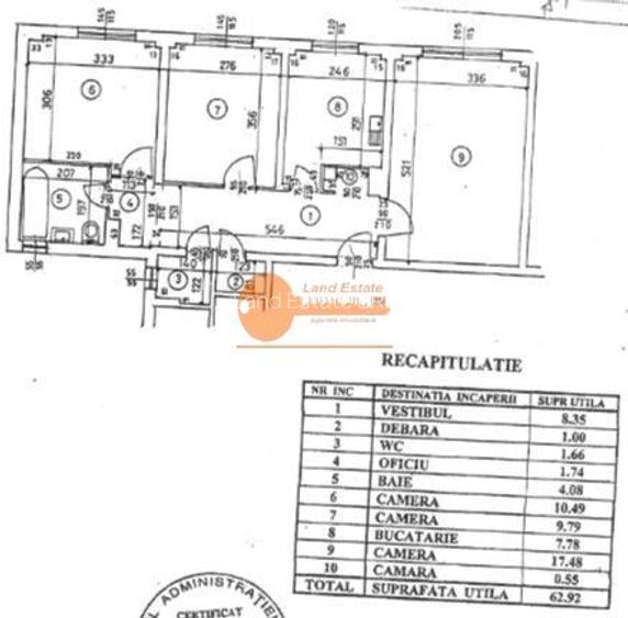 Apartament 3 camere | 2 băi | centrală | Rahova - 1