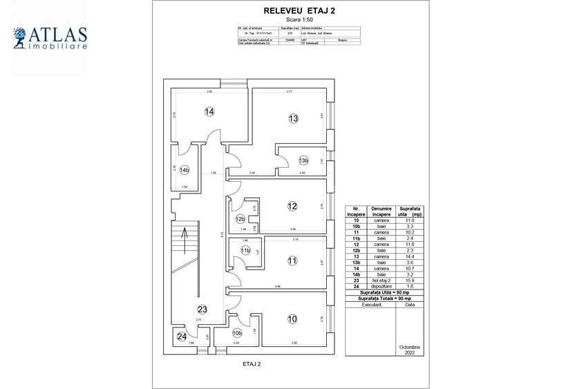 Investiție rară în centrul Brașovului – Vilă cu 31 camere, chiriaș stabil - 37