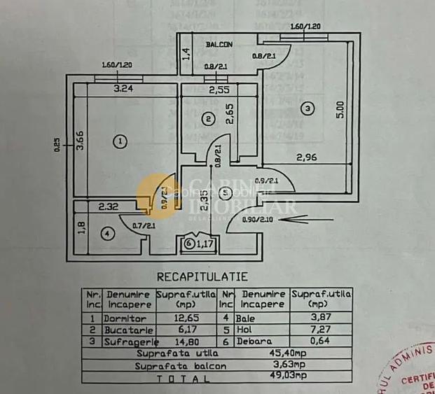2 camere decomandat | mobilat&utilat | Nicolina 1 | Ideal locuit sau investiție - 6